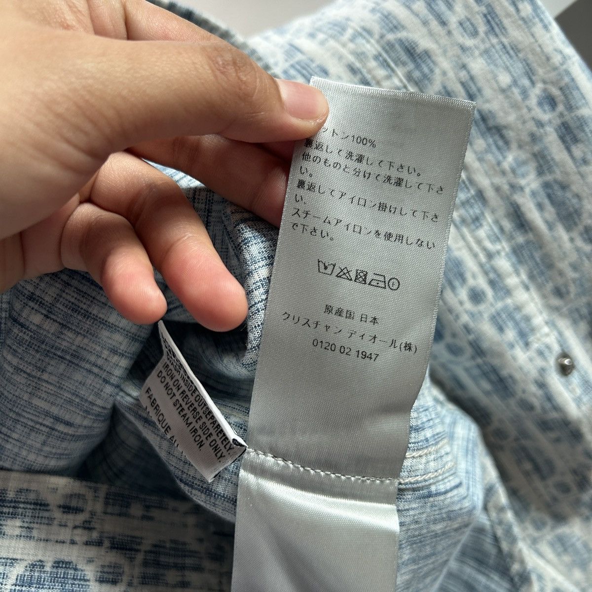 Dior Dior oblique shirt Size US L / EU 52-54 / 3 - 9 Thumbnail