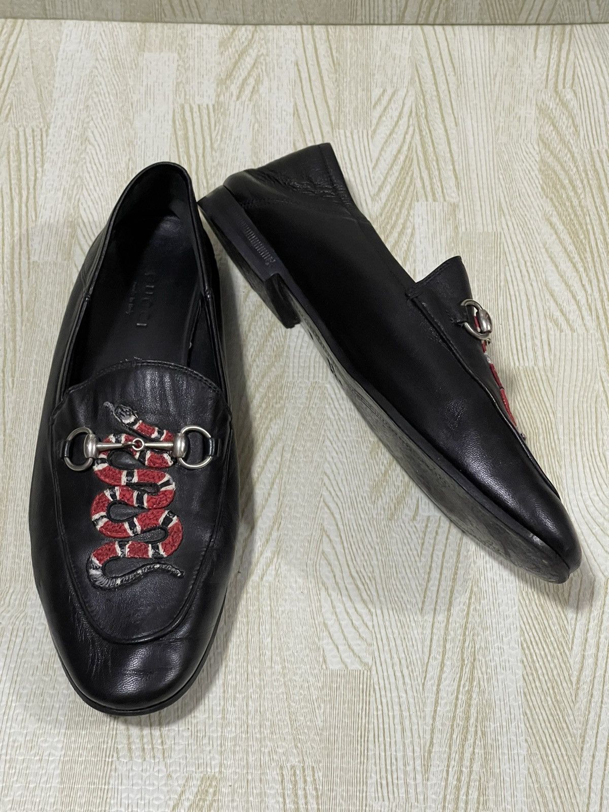 Gucci gucci kingsnake loafer Size US 8.5 / IT 38.5 - 1 Thumbnail