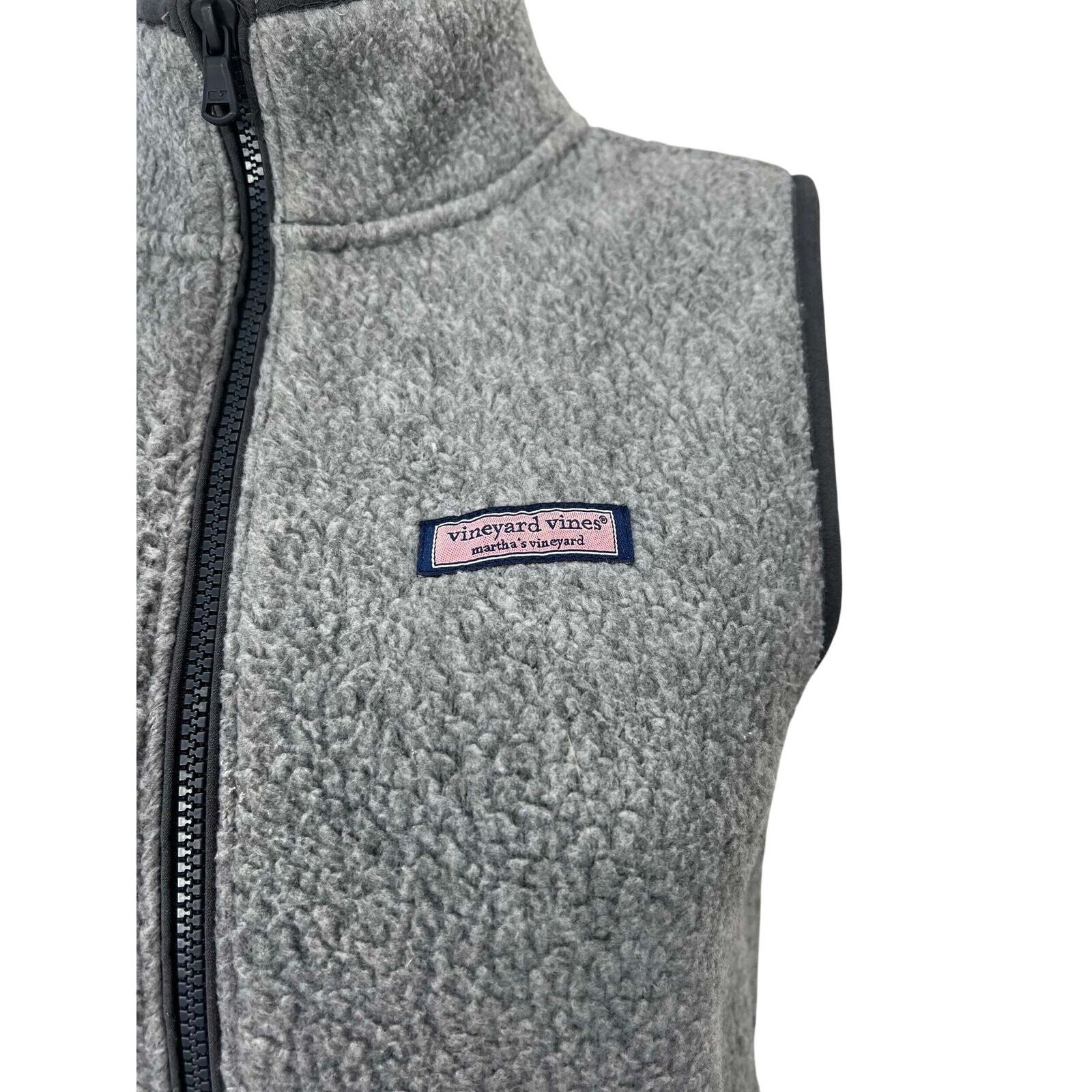 Vineyard Vines Vineyard Vines Fleece Vest XSmall Size XS / US 0-2 / IT 36-38 - 3 Thumbnail