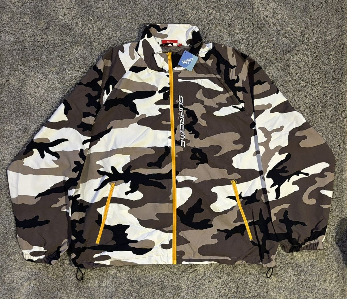 Supreme Supreme Contrast Zip Track Jacket Size US XL / EU 56 / 4 - 1 Thumbnail