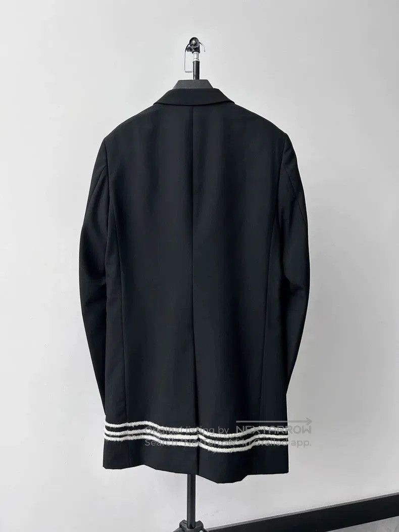 Comme des Garcons Comme des Garçons Homme Plus Flocked Long Blazer. Size US M / EU 48-50 / 2 - 3 Thumbnail