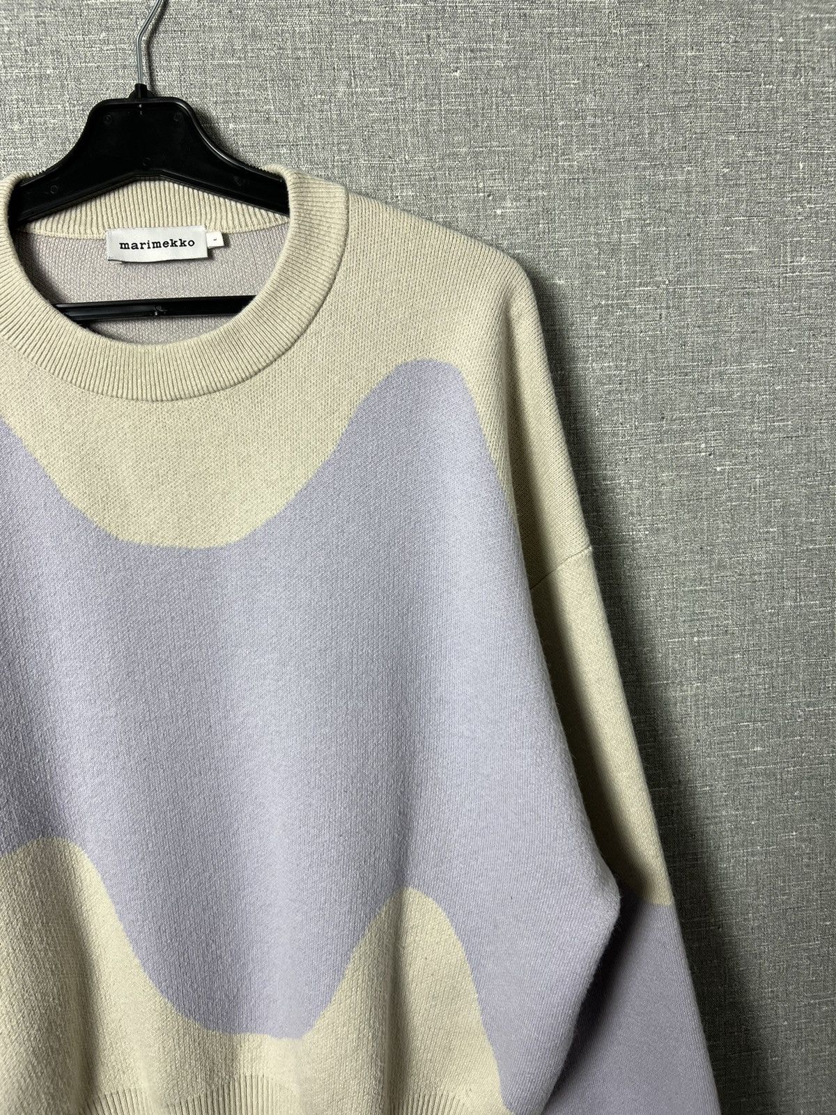 Marimekko Rare Marimekko Tieto Lokki Knitted Pullover Sweater Size L Size L / US 10 / IT 46 - 6 Thumbnail