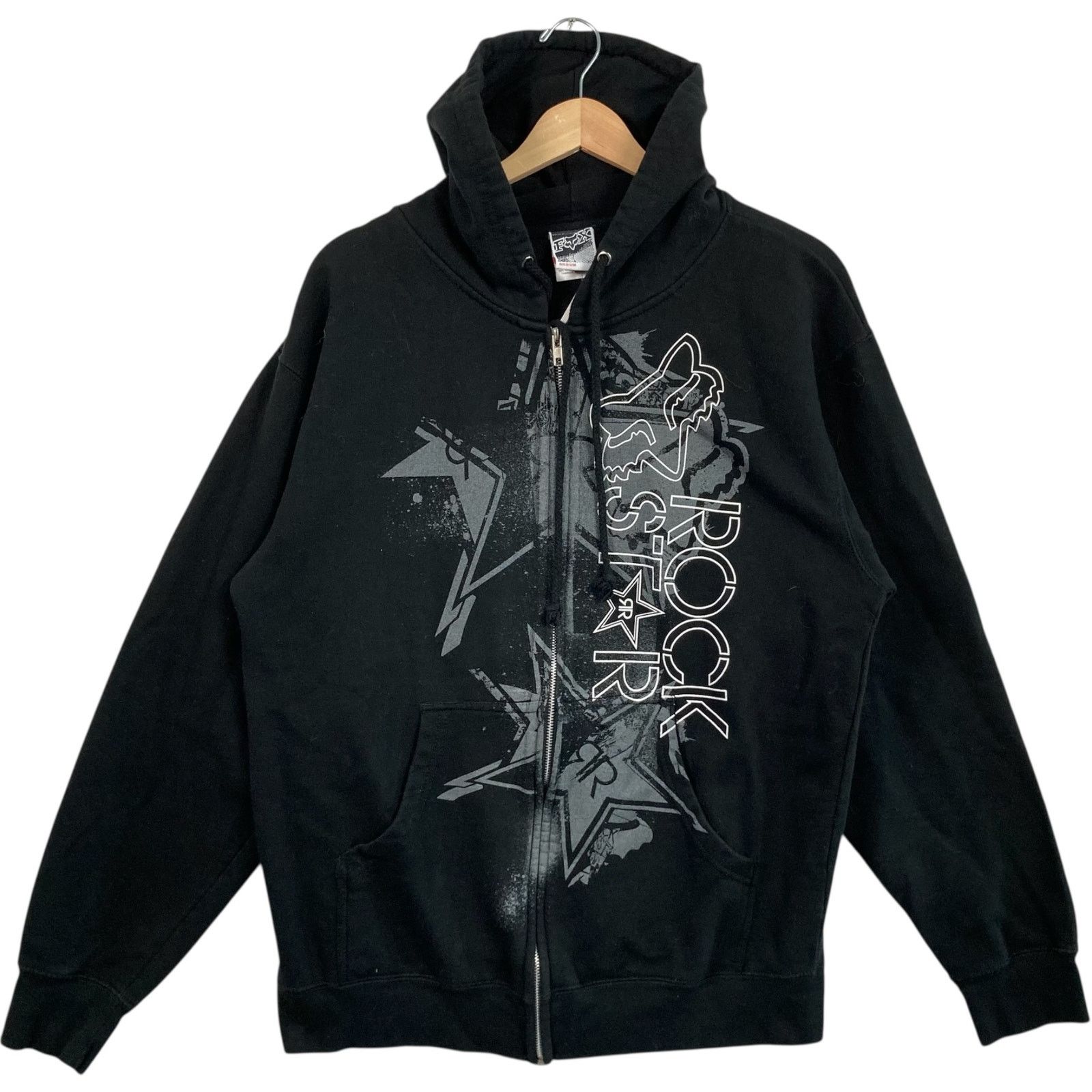 Fox Racing Vintage FOX Rock Star Full Zip Hoodie M Size US M / EU 48-50 / 2 - 1 Thumbnail
