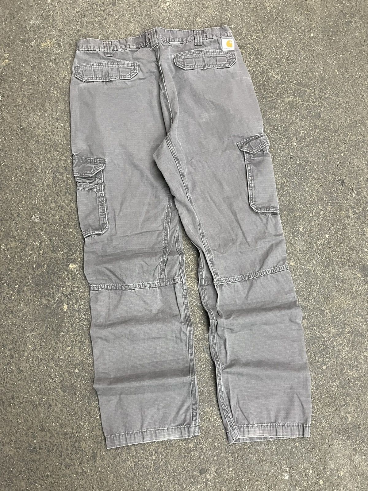 Carhartt × Vintage Carhartt cargo pants y2k streetwear hype baggy faded Size US 36 / EU 52 - 2 Thumbnail