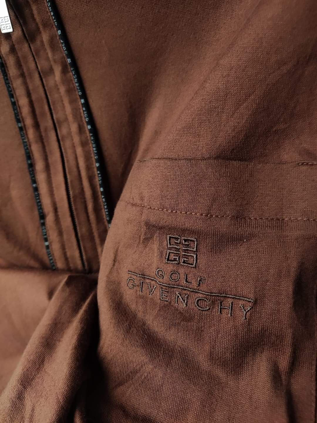 Givenchy Givenchy golf 90s half zip Brown Size US S / EU 44-46 / 1 - 6 Thumbnail