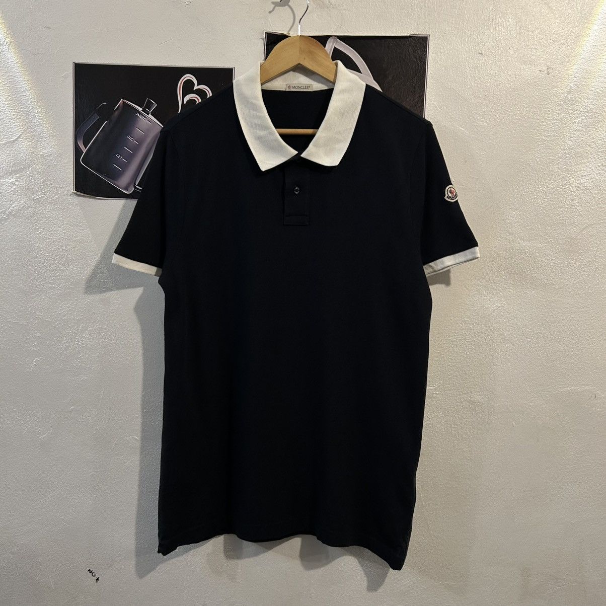 Moncler Moncler polo shirt Size US L / EU 52-54 / 3 - 1 Thumbnail