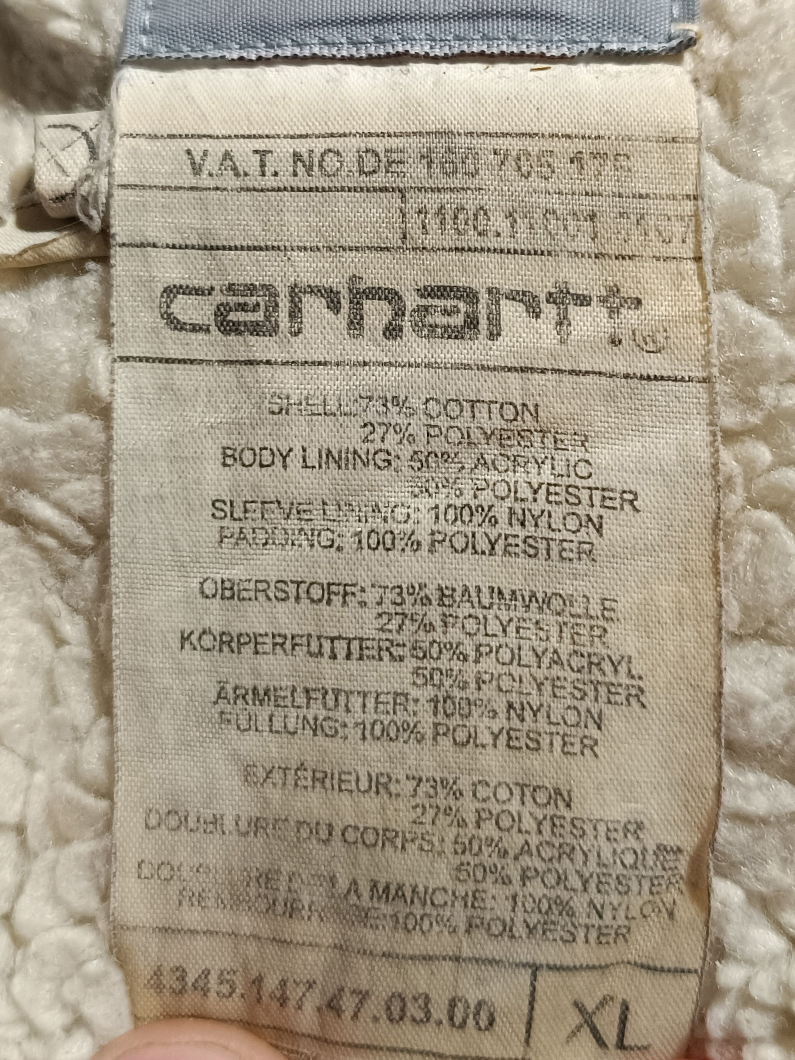 Carhartt Carhartt courduroy Wool lined jacket Sherpa XL Size US XL / EU 56 / 4 - 14 Thumbnail