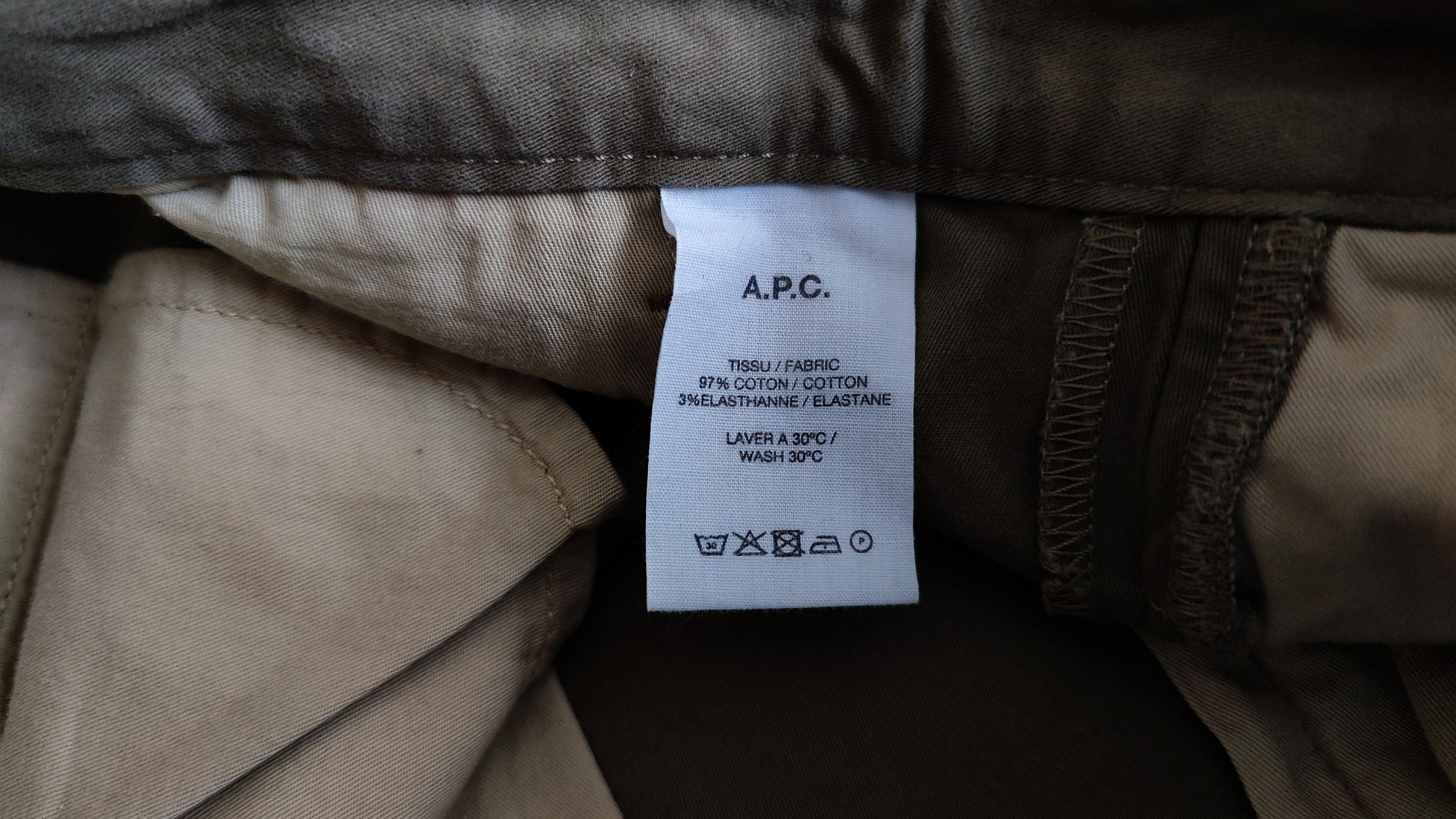 A.P.C. A.P.C. Paris APC Archival Casual Chino Pants Size US 32 / EU 48 - 5 Thumbnail