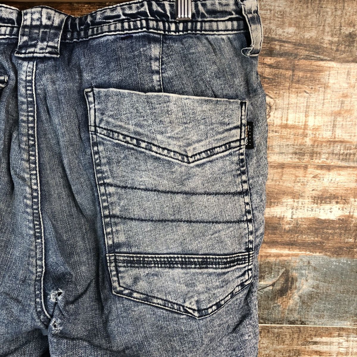 Japanese Brand Japanese Brand vintage Blue Denim Joggers Pants #A2128 Size US 34 / EU 50 - 19 Thumbnail