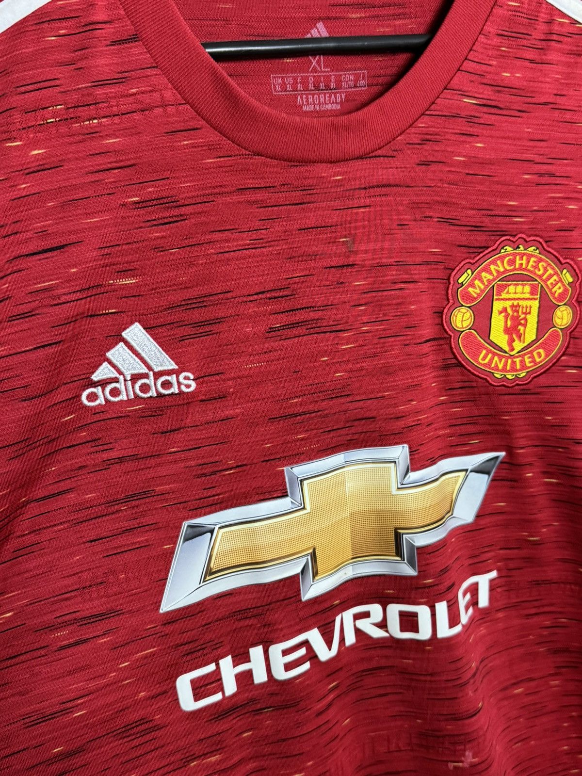 Adidas Manchester United 20/21 Home Football Jersey T-Shirt Size US XL / EU 56 / 4 - 3 Thumbnail