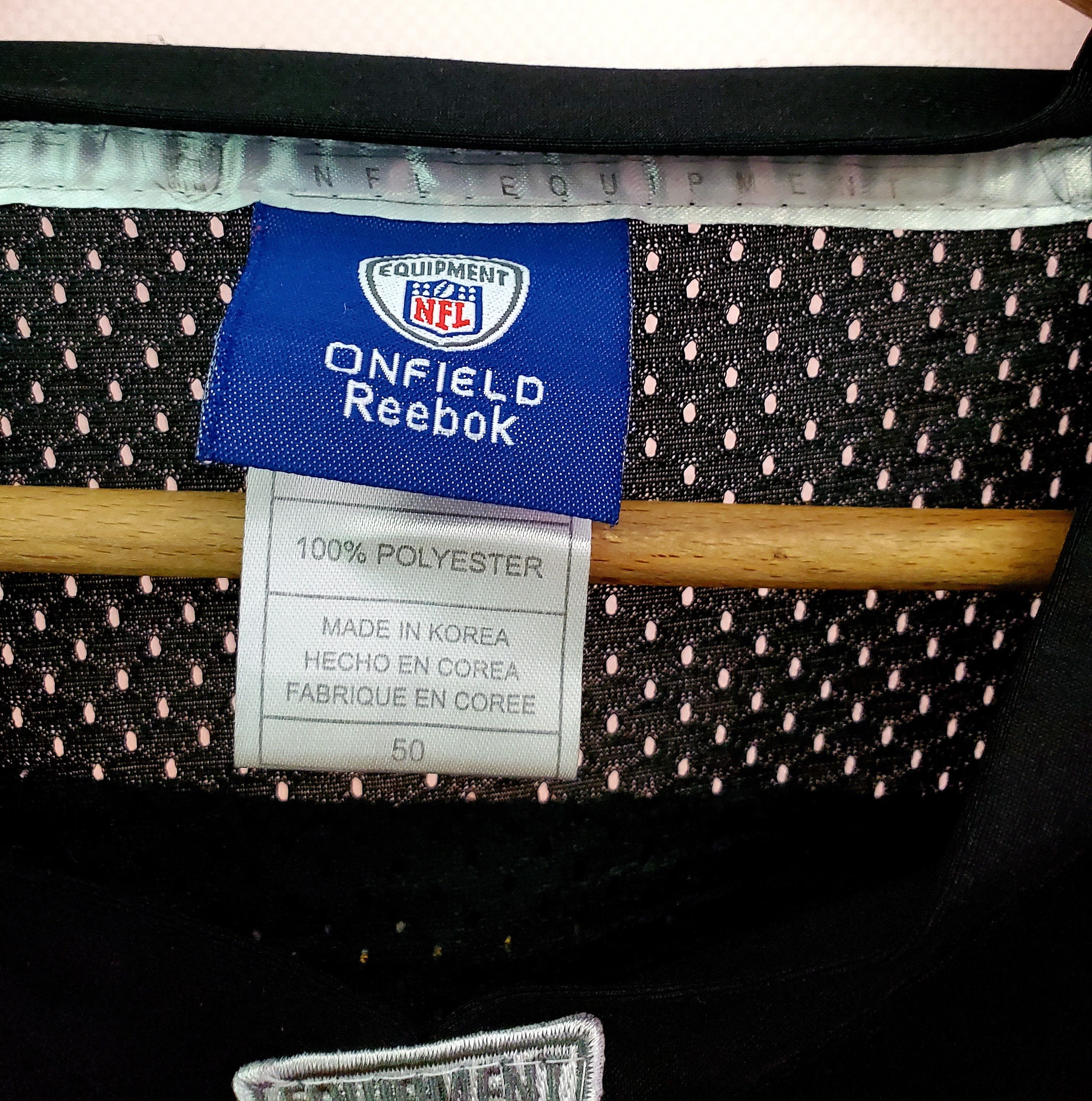 NFL × Reebok × Vintage RASHAD MENDENHALL #34 PITTSBURGH STEELERS STITCHED JERSEY L Size US L / EU 52-54 / 3 - 3 Thumbnail