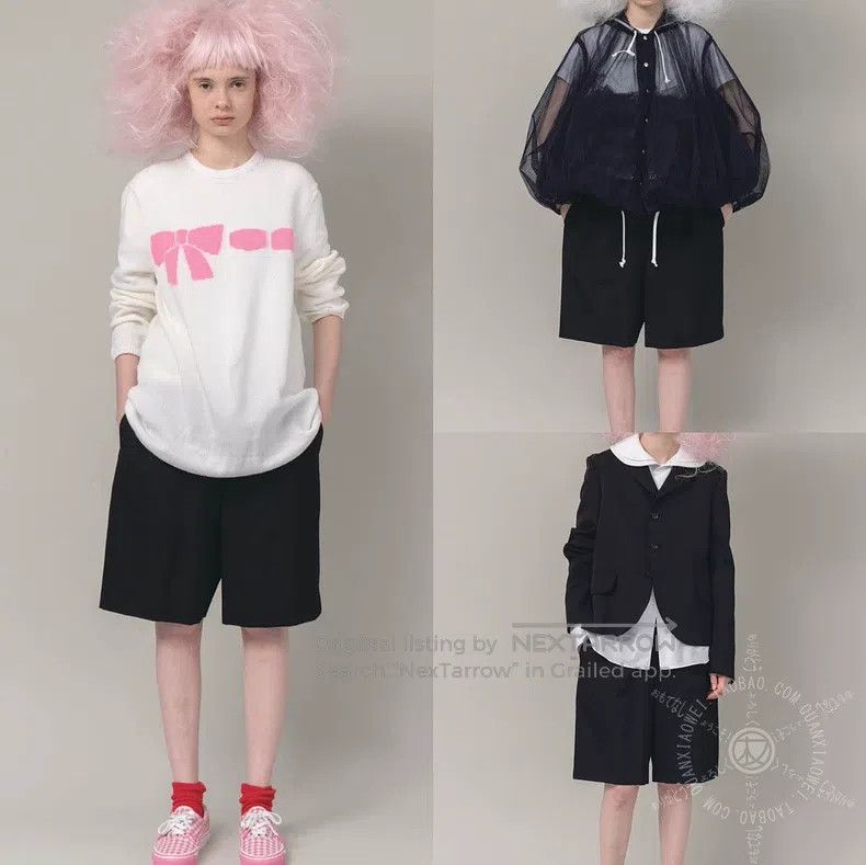 Comme des Garcons Comme Des Garcons size S Pure wool shorts Size 23" - 1 Thumbnail