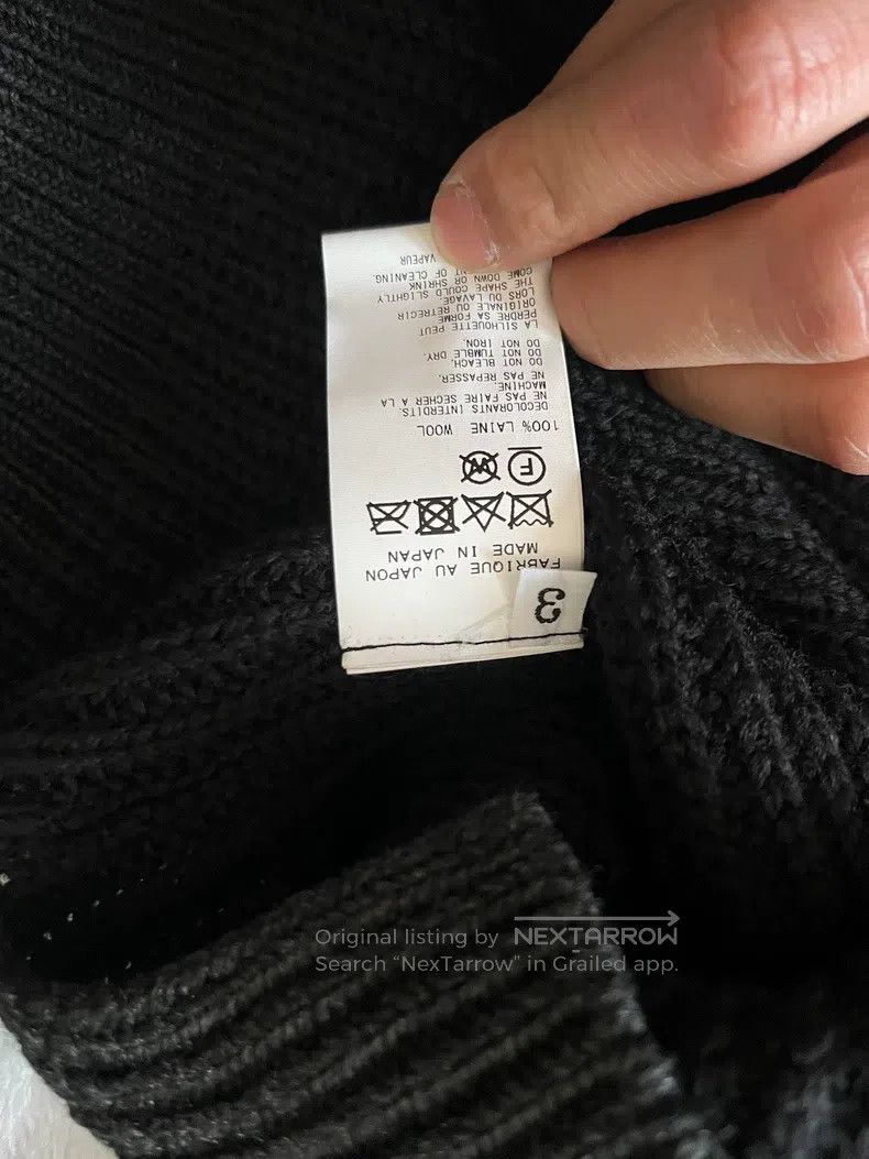 Yohji Yamamoto Yohji Yamamoto Men's Pillow Sweater Size US L / EU 52-54 / 3 - 8 Thumbnail
