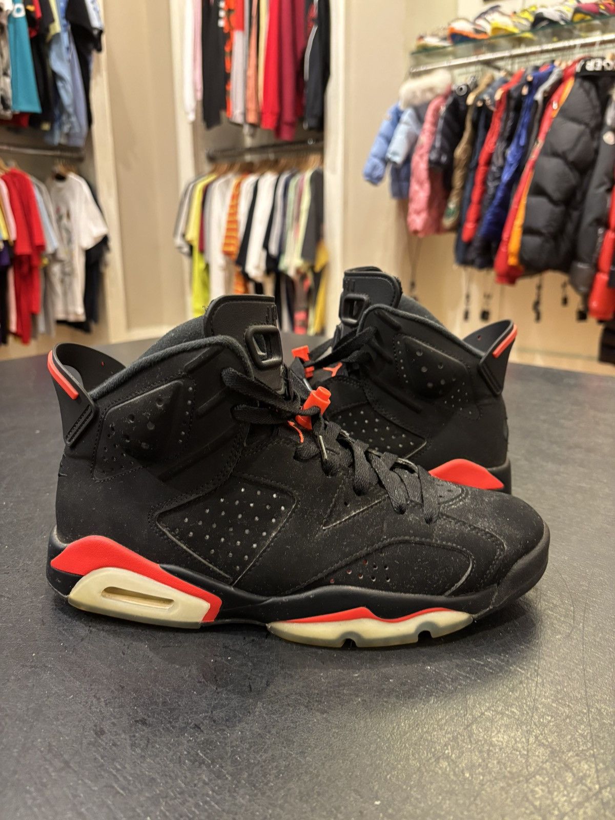 Jordan Brand Jordan 6 Retro ‘Black Infared’ Size US 8 / EU 41 - 2 Thumbnail