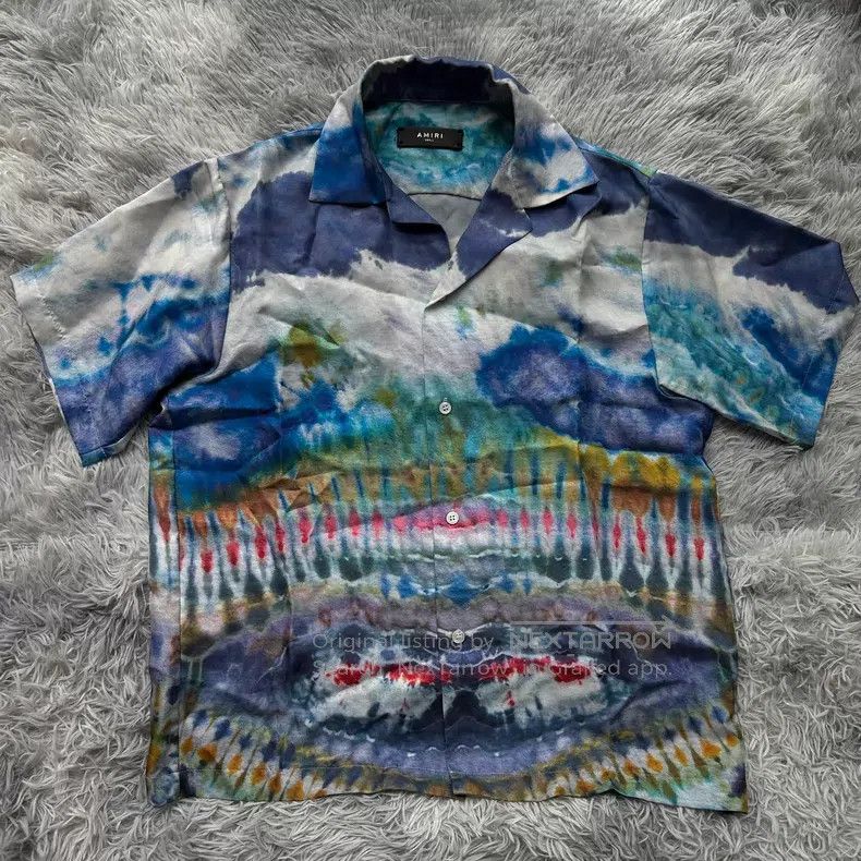 Amiri Amiri Short-sleeve tie-dye shirt Size US S / EU 44-46 / 1 - 1 Thumbnail
