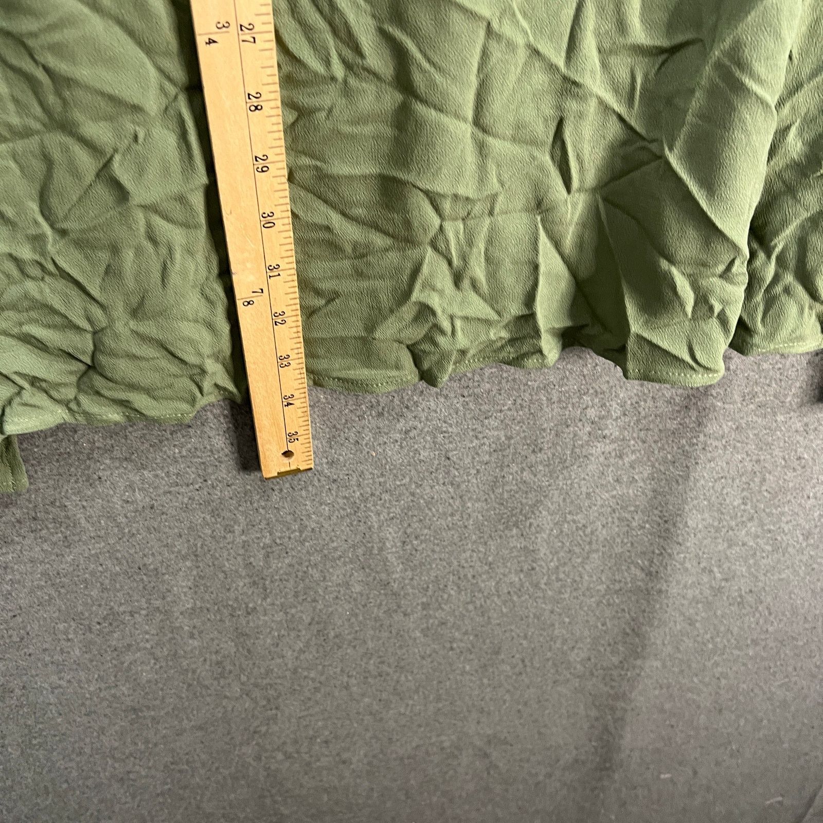 Other Denim & Co. Beach Petite Woven Pull-On Skirt with Side Slits Size 34" / US 12 / IT 48 - 4 Thumbnail