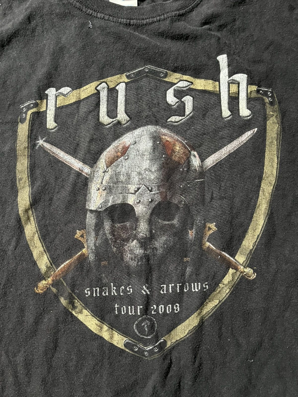 2008 Rush “Snakes & Arrows” tour t-shirt