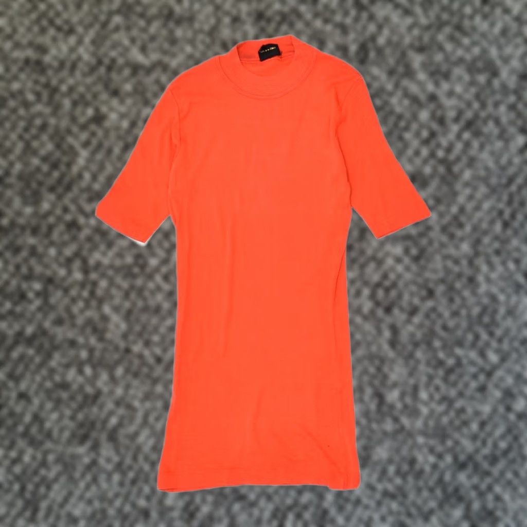 Vintage VINTAGE Womens 3/4 Sleeve Basic Dress UK 4 XS Red Cotton Size XS / US 0-2 / IT 36-38 - 1 Thumbnail