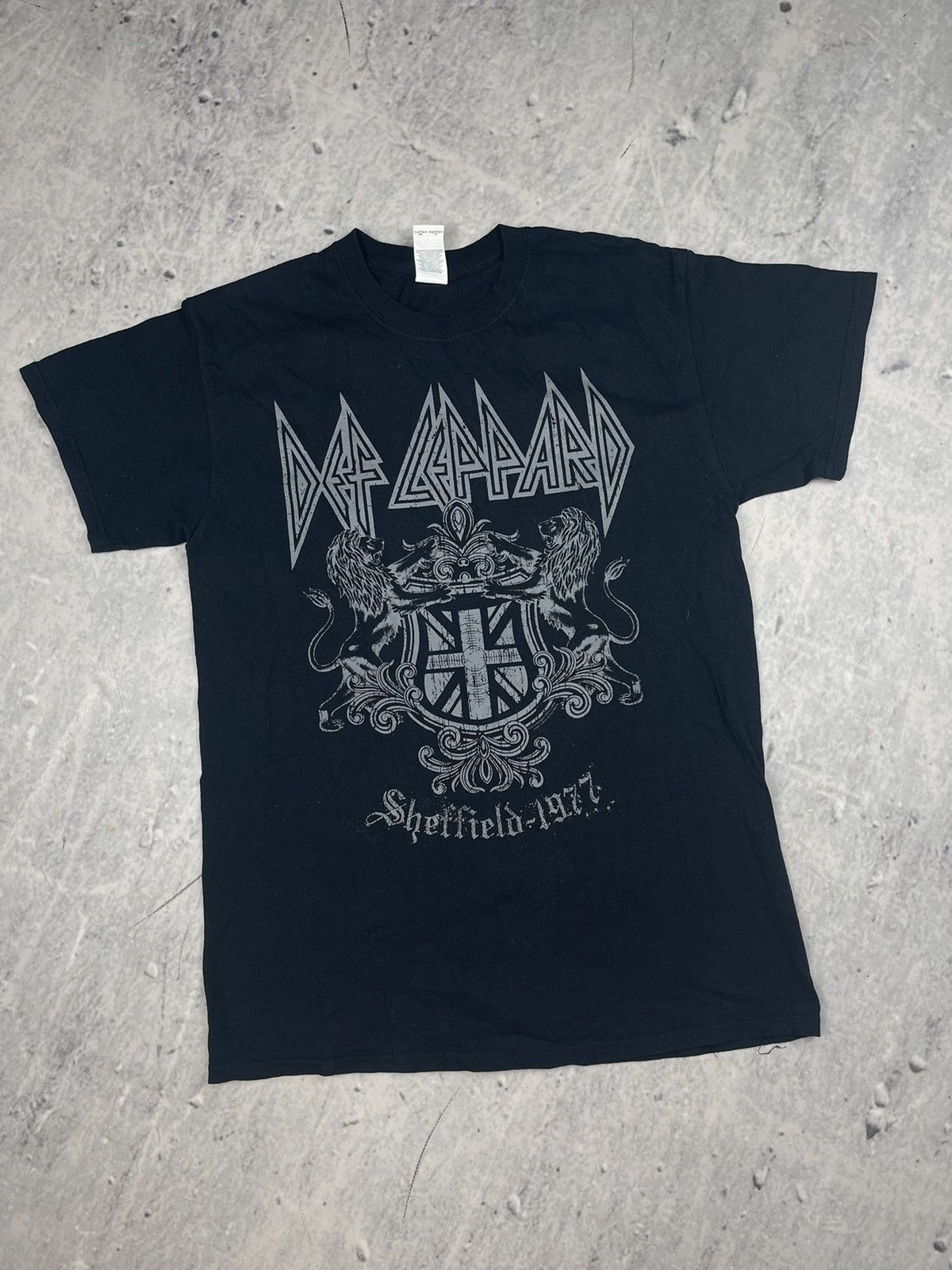 Def Leppard × Vintage Vintage Def Leppard tee centre logo Size US M / EU 48-50 / 2 - 1 Thumbnail