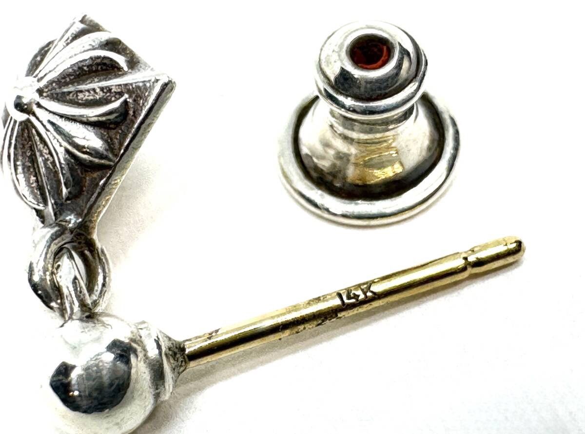 Chrome Hearts Chrome Hearts Pyramid Drop Earring SV925 Silver ytk Size ONE SIZE - 4 Thumbnail