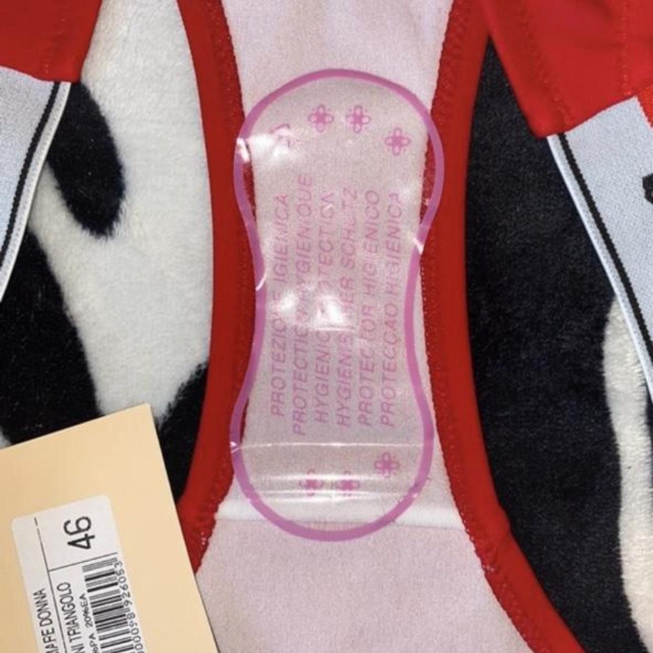 John Galliano John Galliano Logo red Bikini y2k – New with Tags Size L / US 10 / IT 46 - 12 Thumbnail