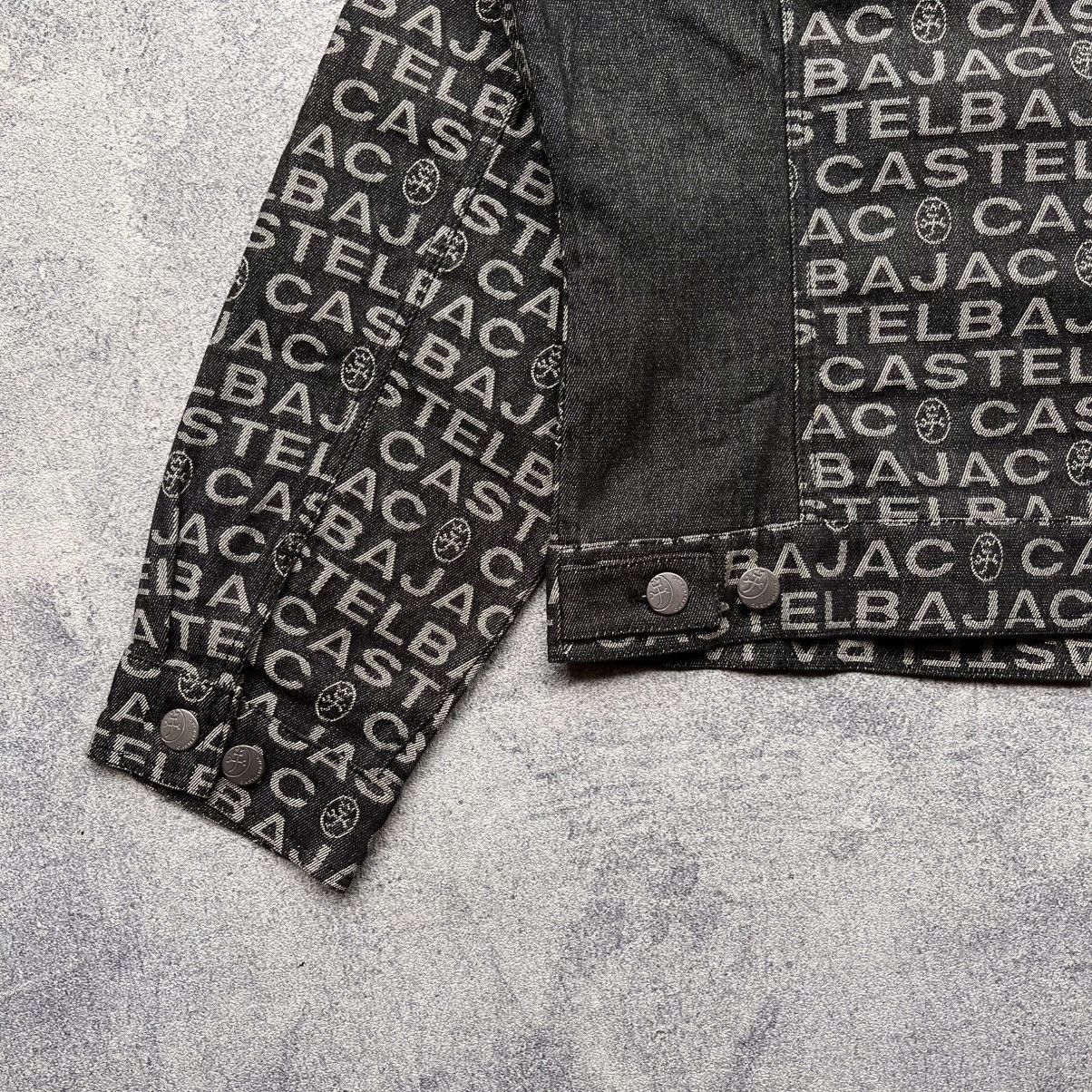 Jean Charles De Castelbajac Castel Bajac Sport Monogram Denim Jacket Size US M / EU 48-50 / 2 - 9 Thumbnail