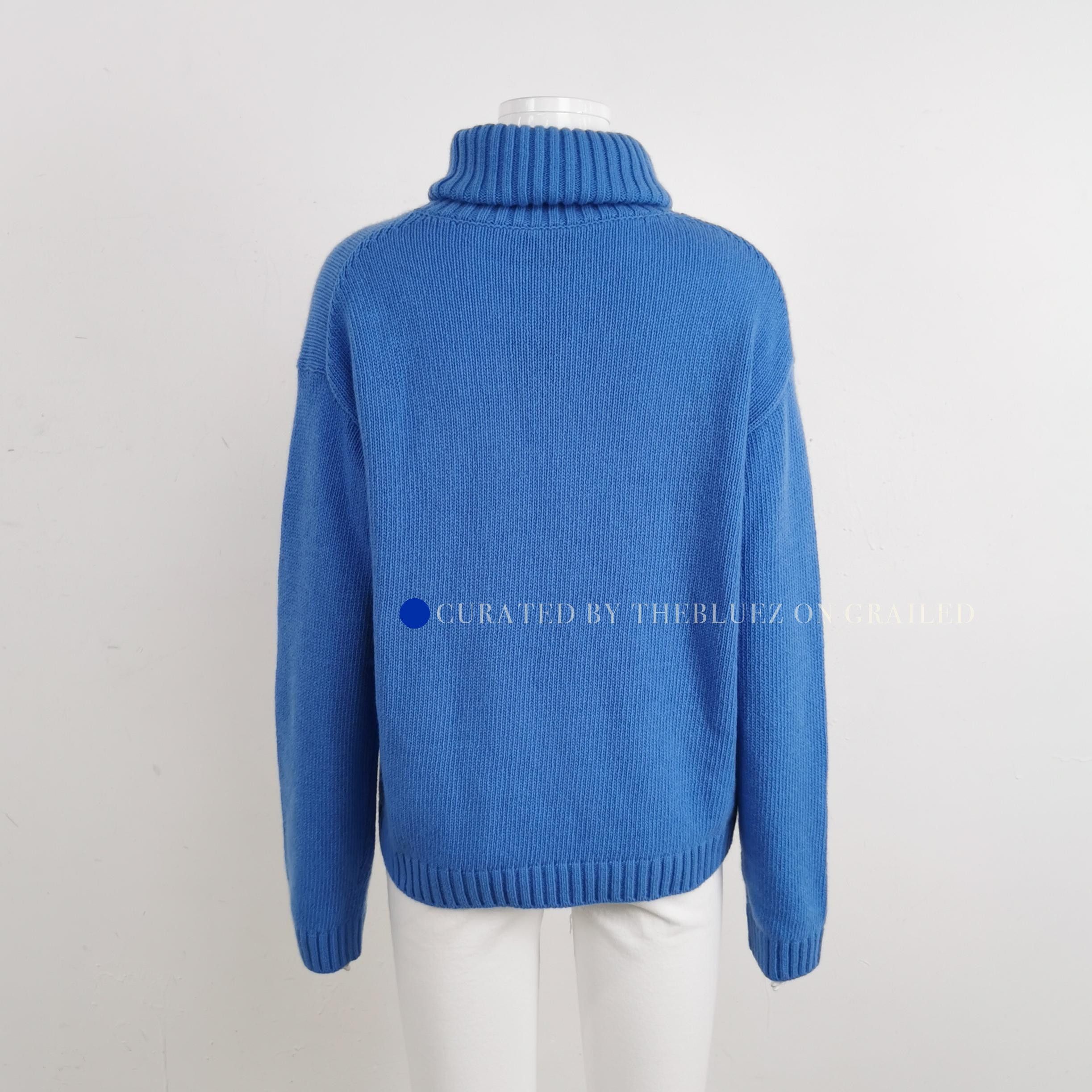 Prada Luxurious Wool Cashmere Turtleneck Sweater Size US S / EU 44-46 / 1 - 1 Thumbnail