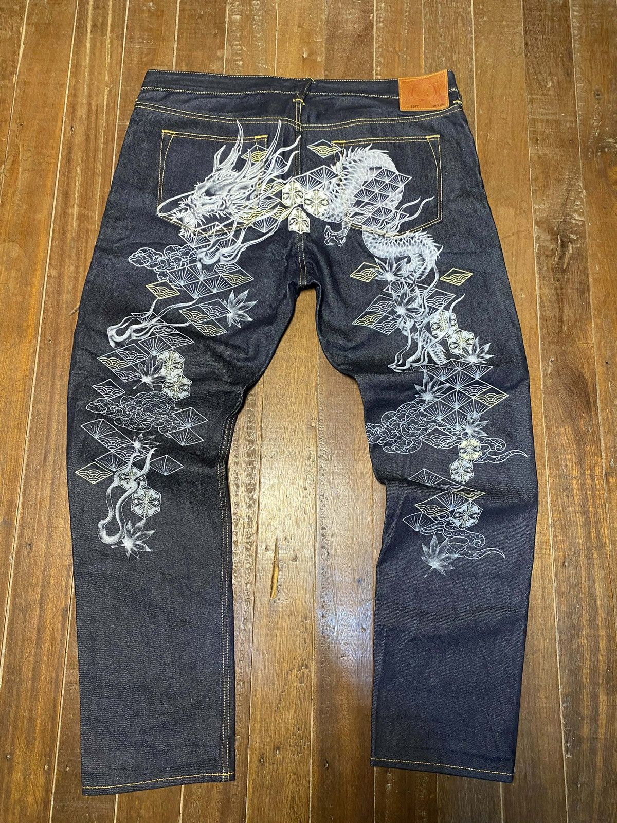Evisu Evisu Dragon Daicock Salvedge Jeans Size US 40 / EU 56 - 2 Thumbnail