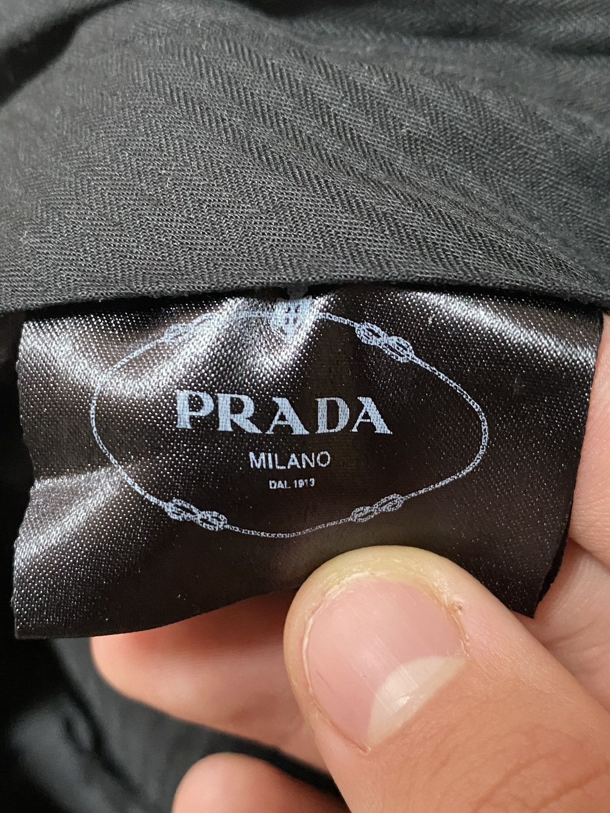 Prada Prada Milano Woman Classic pants rare black 162 Size 38" / US 16 / IT 52 - 9 Thumbnail
