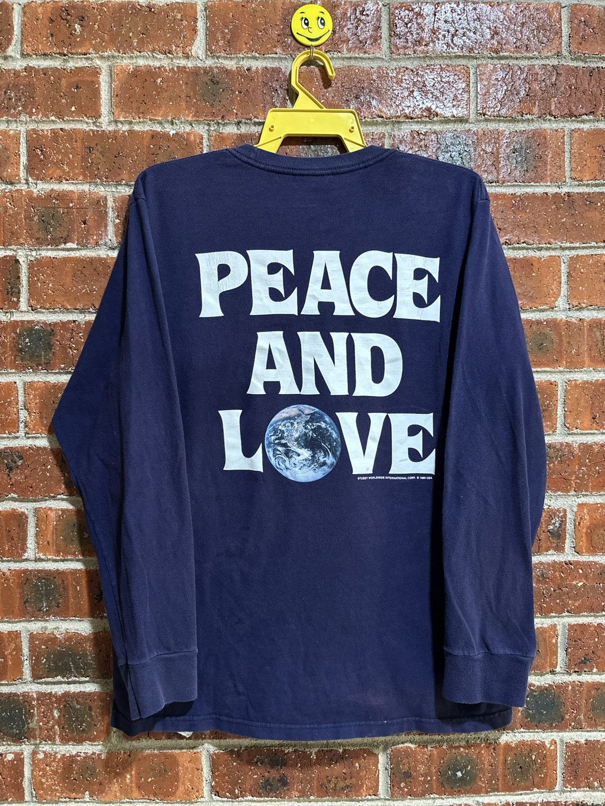 Stussy Vintage Stussy Worldwide International Faded Tee Size US M / EU 48-50 / 2 - 1 Thumbnail