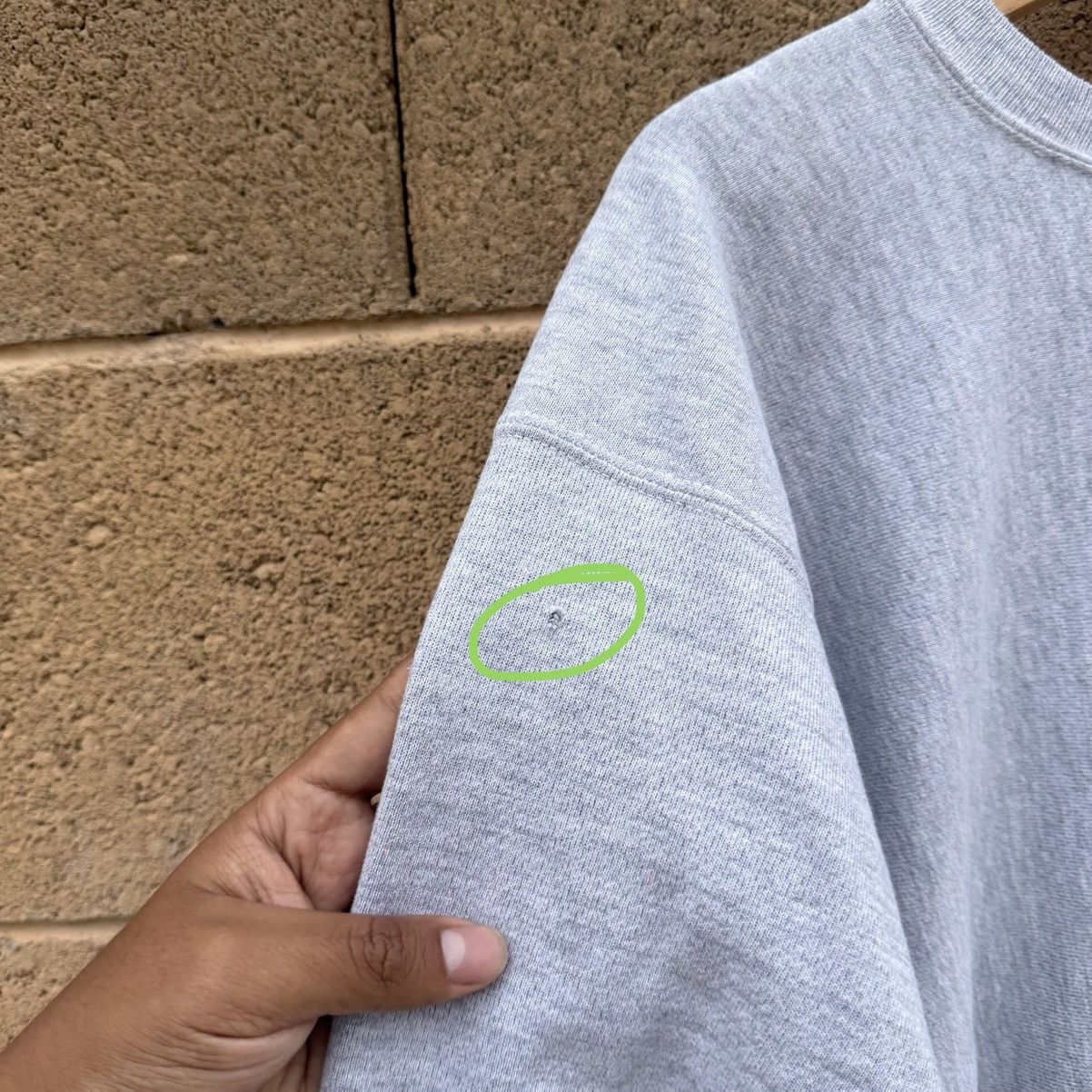 Champion Vintage 90s Champion Reverse Weave Logo Sweatshirt Gray USA Size US L / EU 52-54 / 3 - 5 Thumbnail