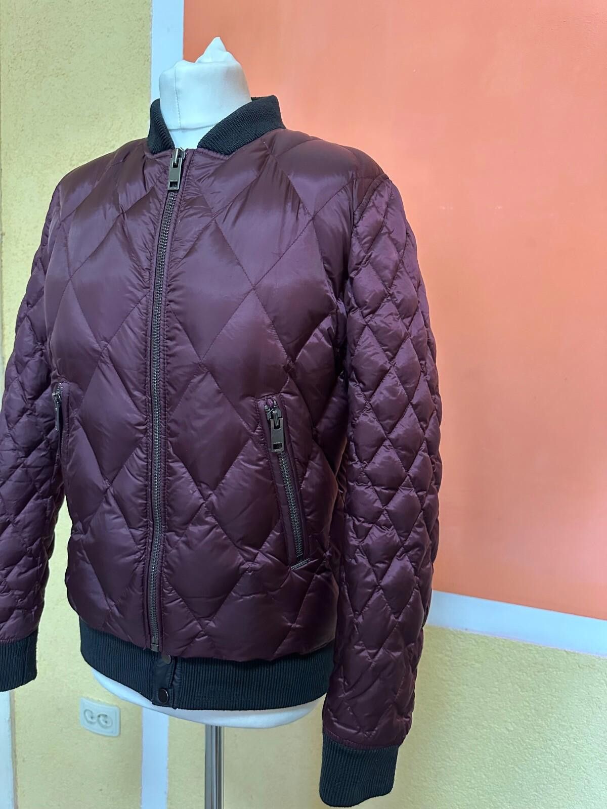 Diesel Diesel W-Trina Women's Quilted Down Jacket Burgundy Sz M Size M / US 6-8 / IT 42-44 - 6 Thumbnail