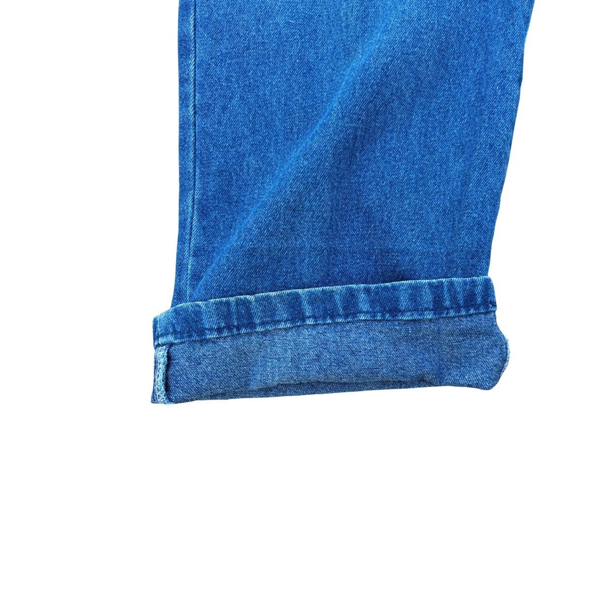 Dickies Vintage 90s Dickies Pleated Denim Jeans Talon Zipper Size 28" / US 6 / IT 42 - 6 Thumbnail