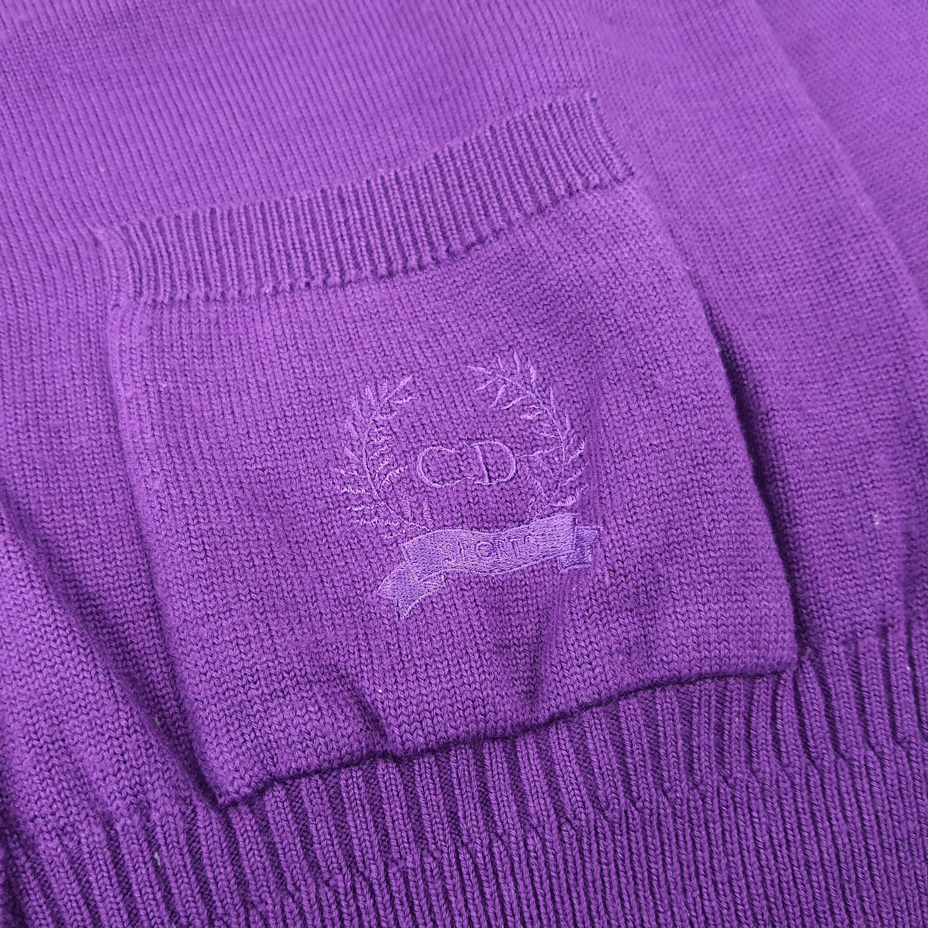 Christian Dior Monsieur × Vintage Vintage christian Dior Sport Designer Cardigans C233N2 Size US S / EU 44-46 / 1 - 2 Thumbnail