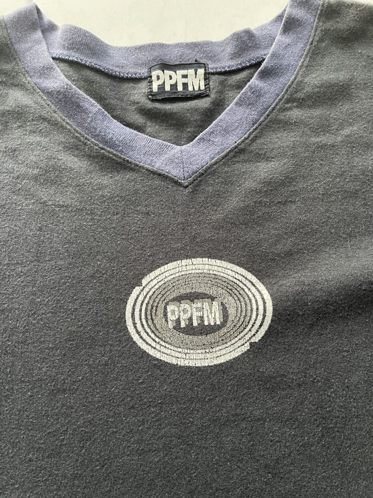Japanese Brand × PPFM VINTAGE PPFM CENTER V NECK VERY RARE Size US L / EU 52-54 / 3 - 2 Thumbnail