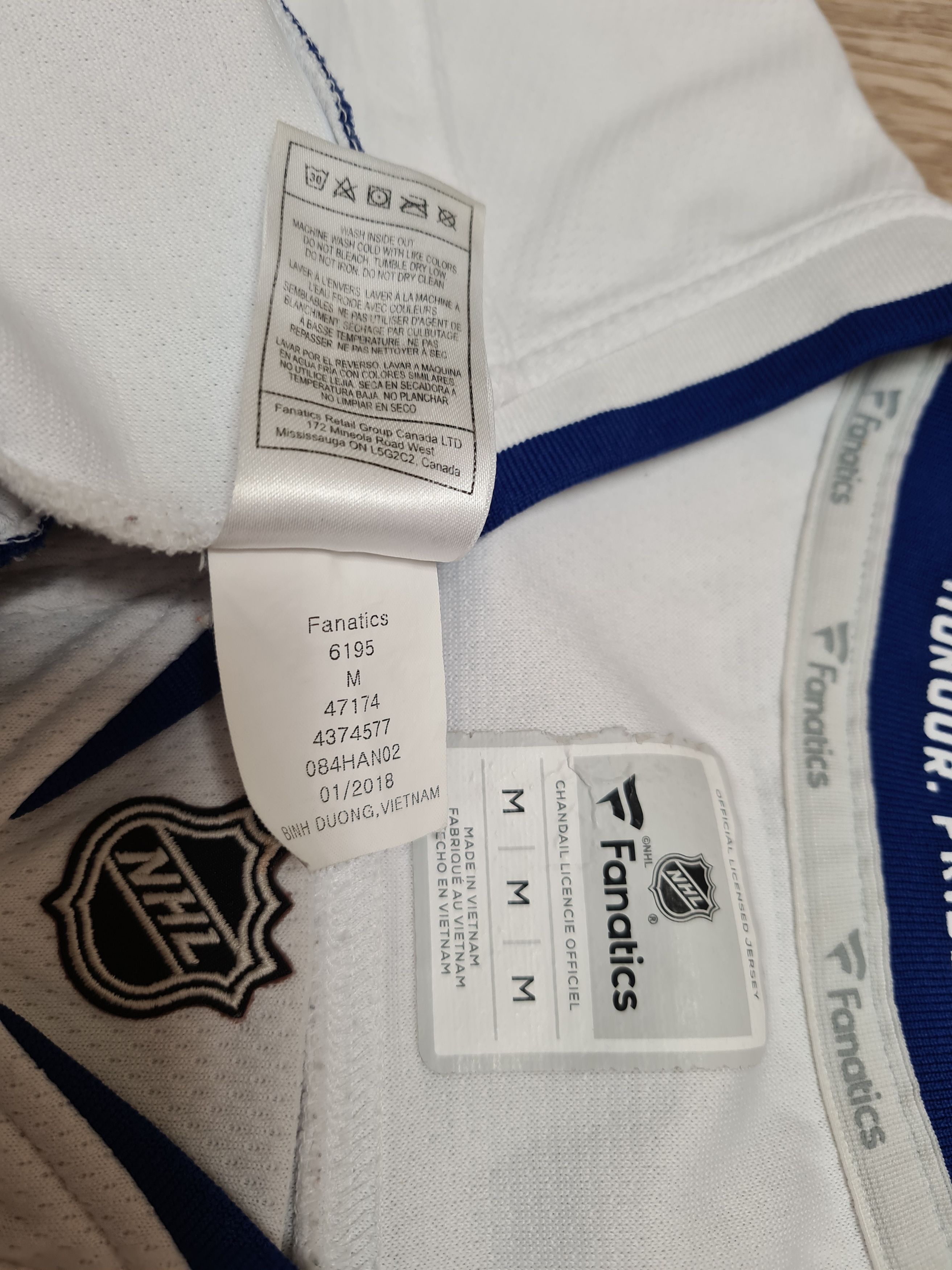 NHL TORONTO MAPLE LEAFS JERSEY WOMEN WHITE NHL HOCKEY JERSEY Size M / US 6-8 / IT 42-44 - 11 Thumbnail