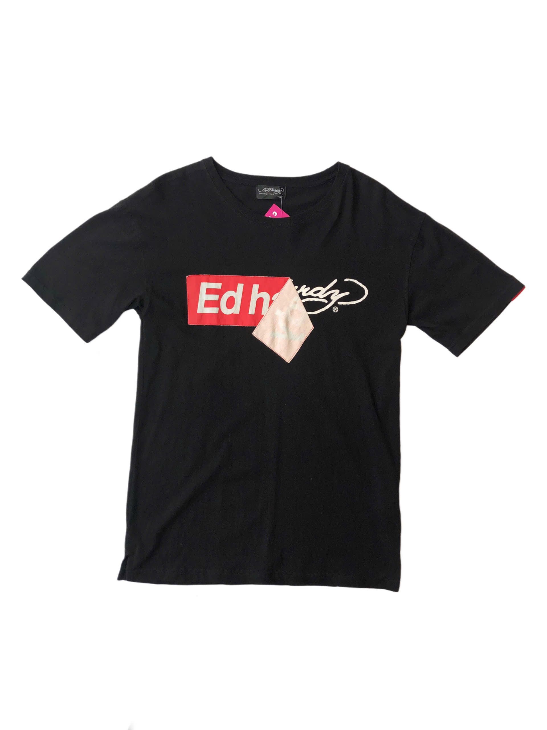 Ed Hardy Ed Hardy Logo Patch T-Shirt Size US M / EU 48-50 / 2 - 1 Thumbnail