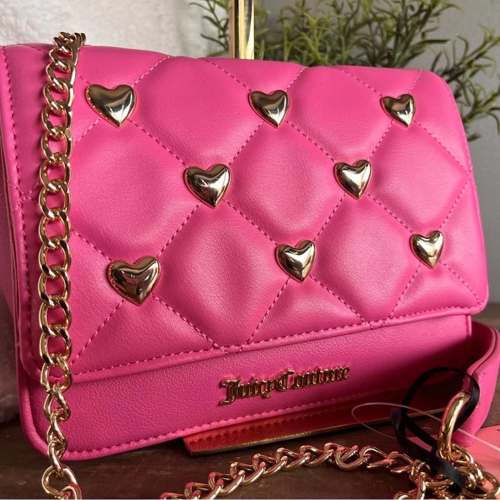 Juicy Couture Jeans Juicy Couture Colorful Love Quilted Flap Crossbody NWT Size ONE SIZE - 1 Thumbnail
