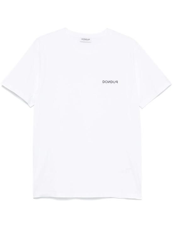 Dondup DONDUP Men T-Shirts US198 JF0309UIT8000 White Size US XL / EU 56 / 4 - 1 Thumbnail
