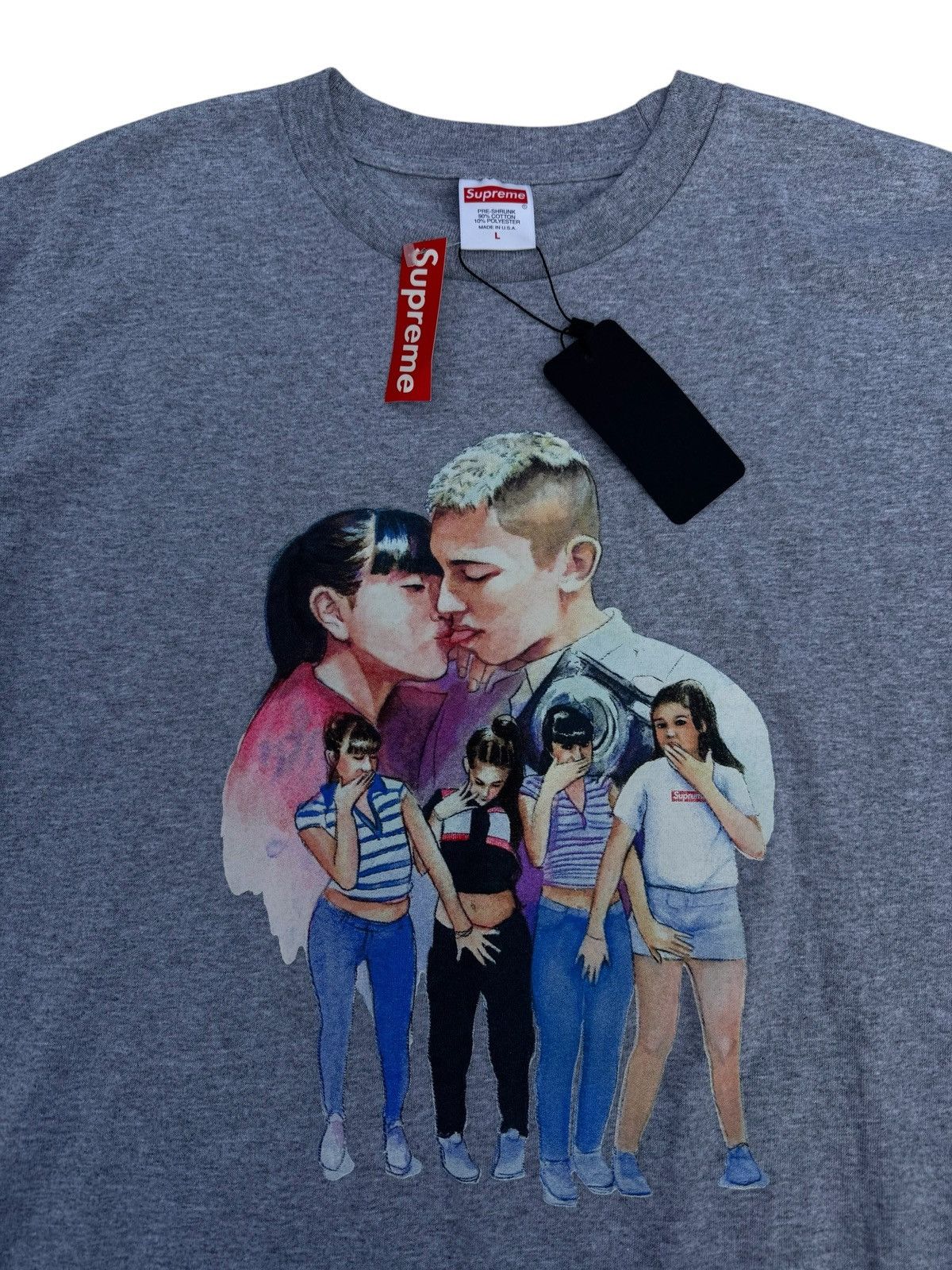 Supreme Supreme kissing t shirt Size US L / EU 52-54 / 3 - 2 Thumbnail