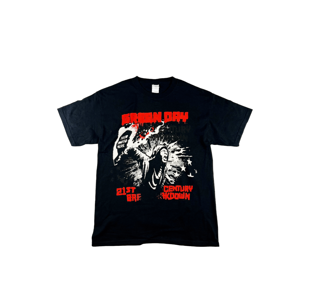 Band Tees × Vintage Vintage Green Day Rock T-shirt Size US L / EU 52-54 / 3 - 1 Thumbnail