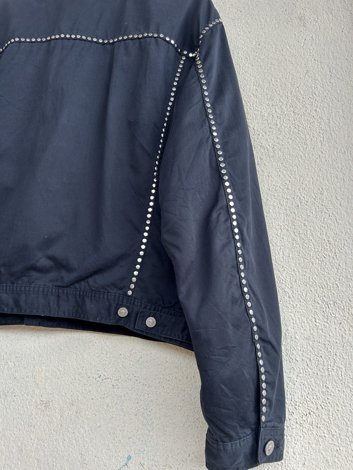 Versace × Versace Jeans Couture Ittierre Studded Trucker Jacket Size US XXL / EU 58 / 5 - 6 Thumbnail