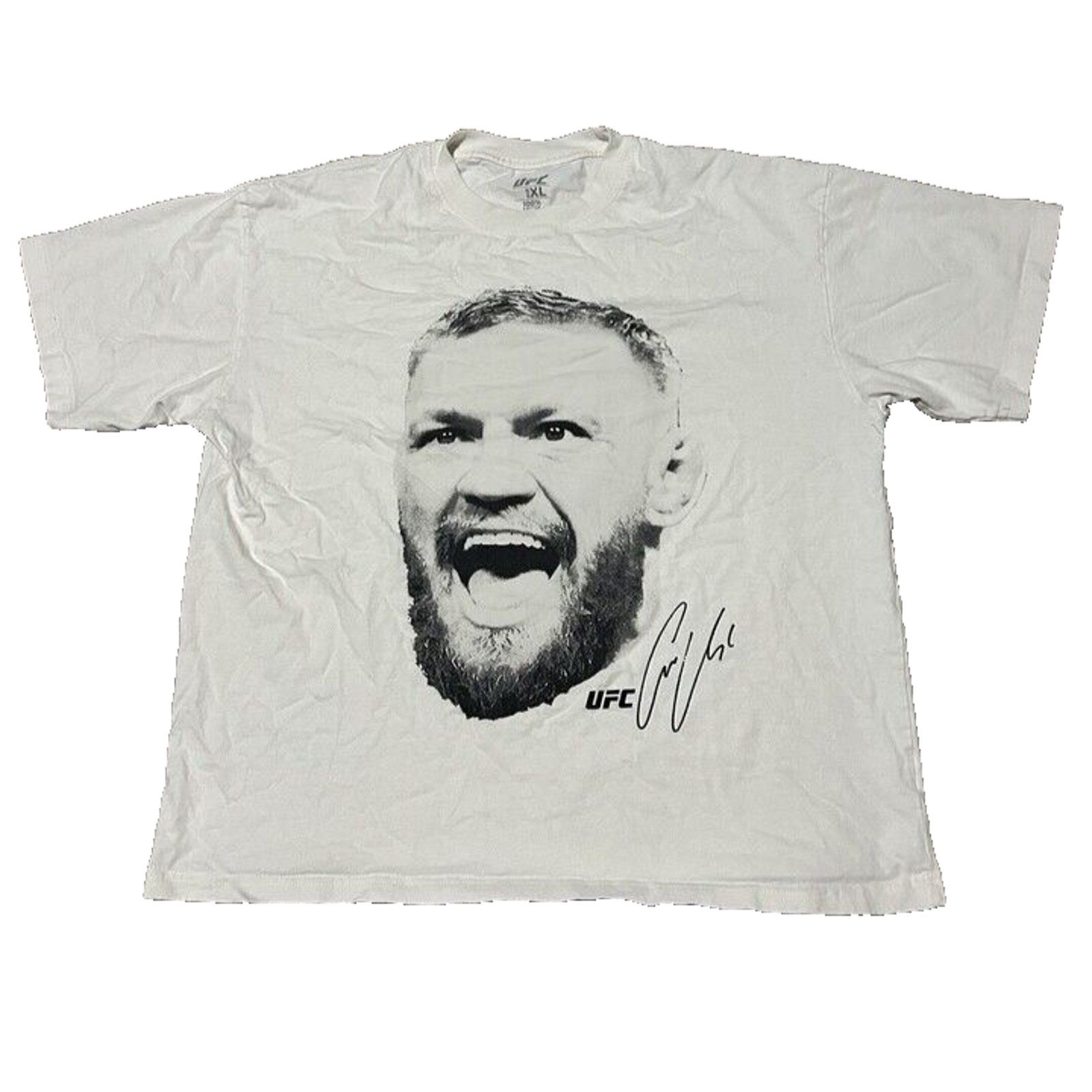 UFC Conor McGregor UFC Megaprint Face Signature T-Shirt XL Y2K Size US XL / EU 56 / 4 - 5 Thumbnail