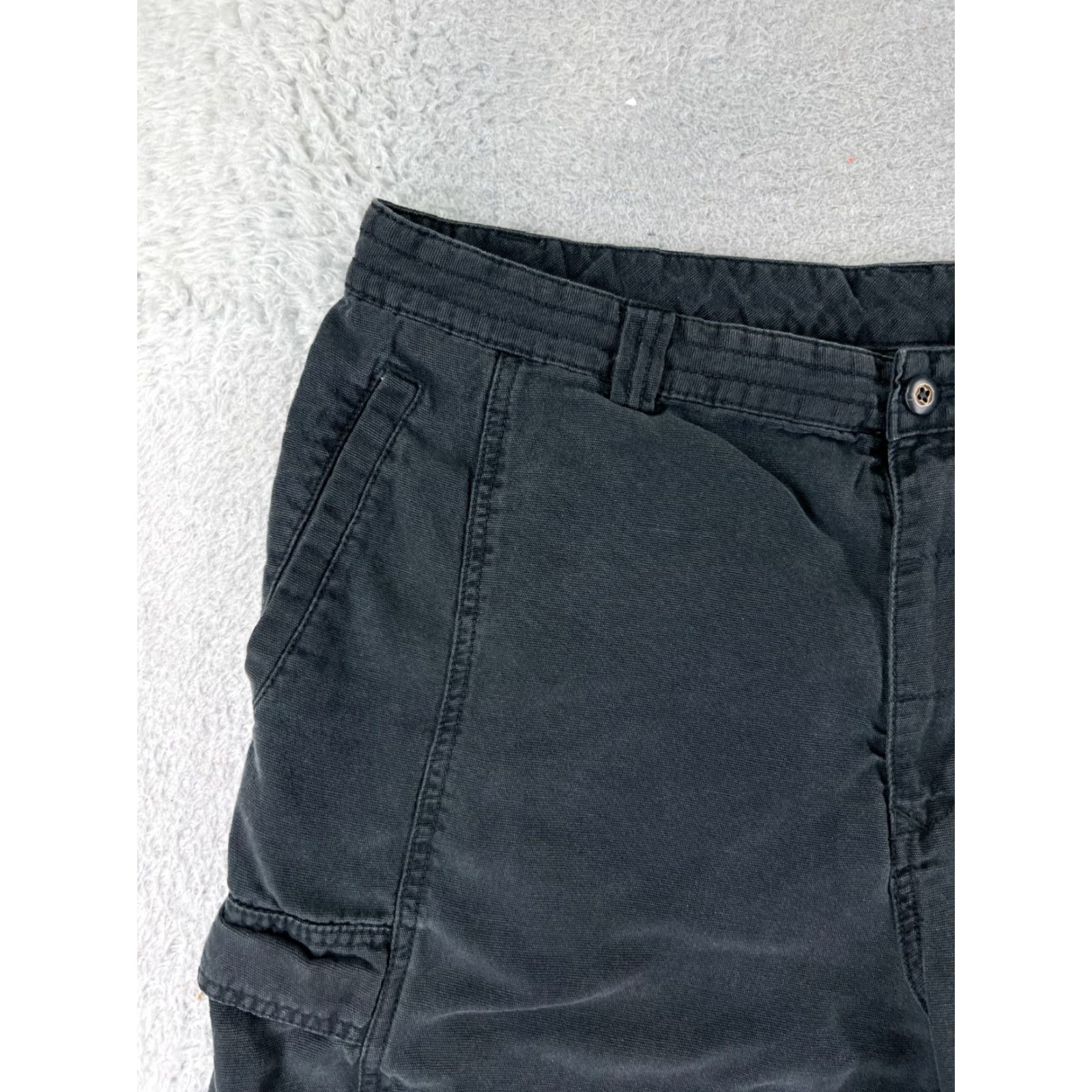 Tommy Bahama Tommy Bahama Shorts Men 38 Black Cotton Blend Tencel Chino Beach Resort Vacation Size US 38 / EU 54 - 7 Thumbnail