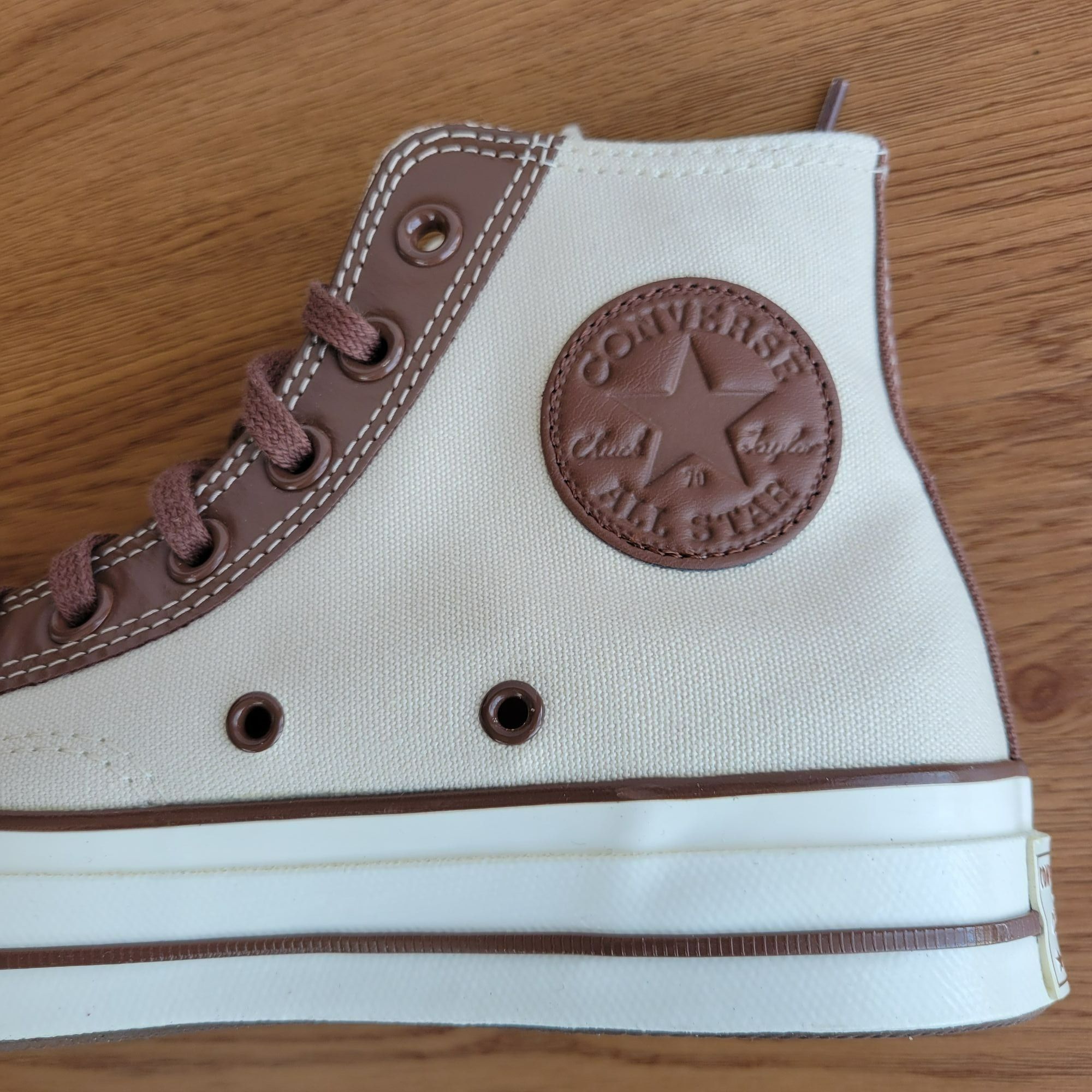 Converse ⭐Converse Chuck 70 High Leather Overlays 5.5 Men's Shoes Sne Size US 5.5 / EU 38 - 5 Thumbnail
