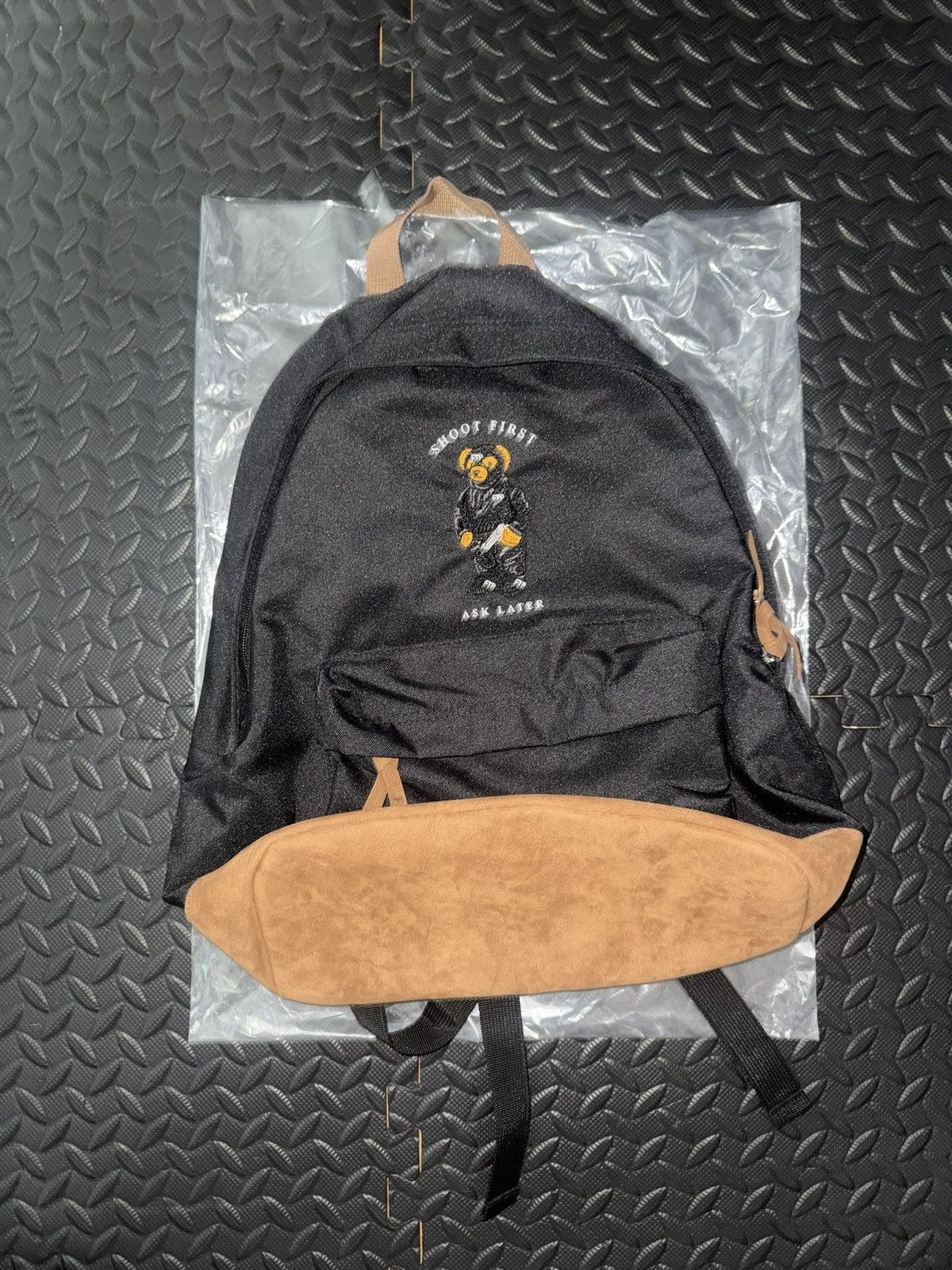 Fuck The Population FTP BEAR BACKPACK BLACK Size ONE SIZE - 1 Thumbnail