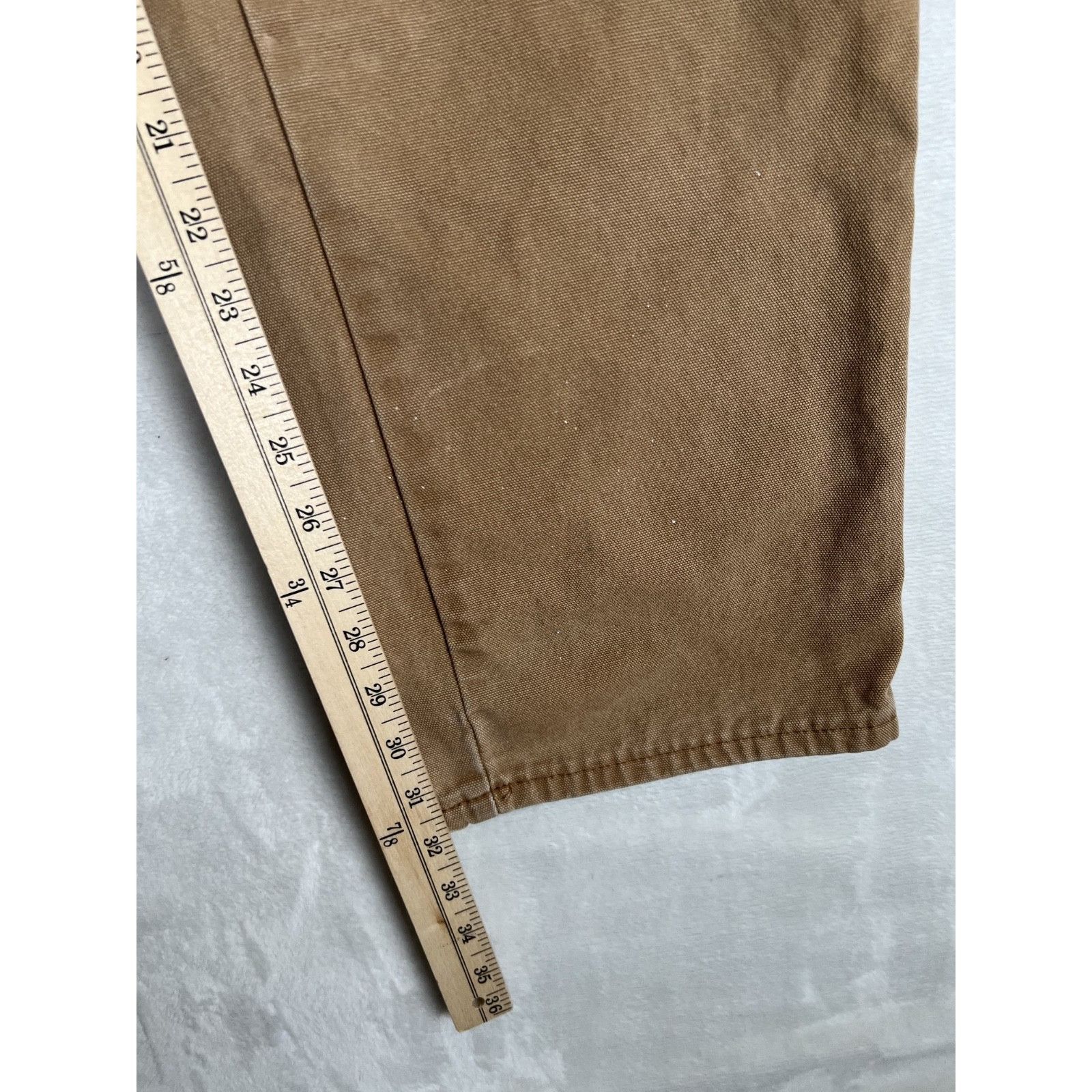 Dickies Dickies Carpenter Canvas Pants Workwear Utility Brown Size 3 Size US 34 / EU 50 - 6 Thumbnail