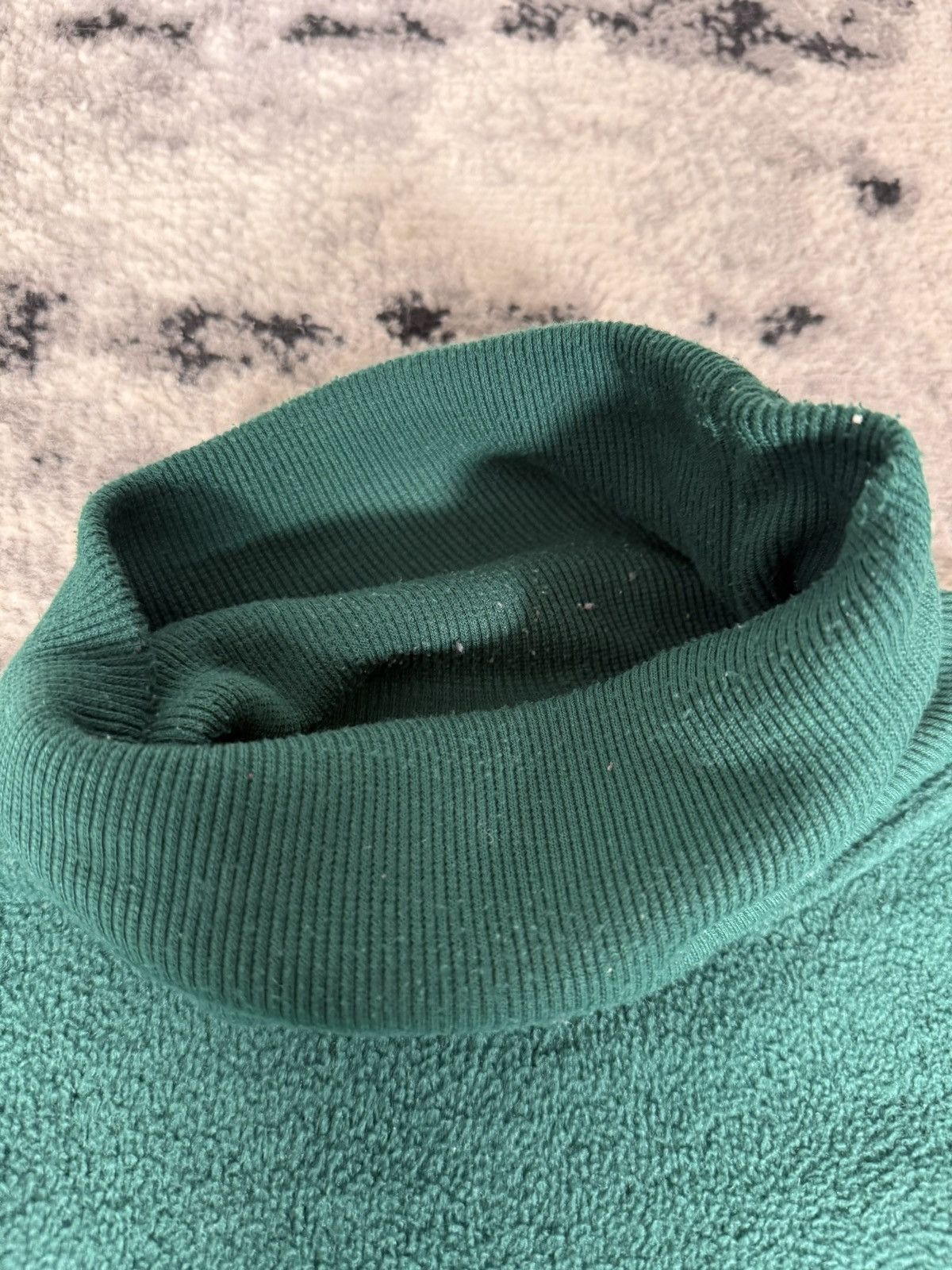 Adidas Vintage 90s Adidas Fleece Turtle Neck Sweatshirt Size US L / EU 52-54 / 3 - 5 Thumbnail