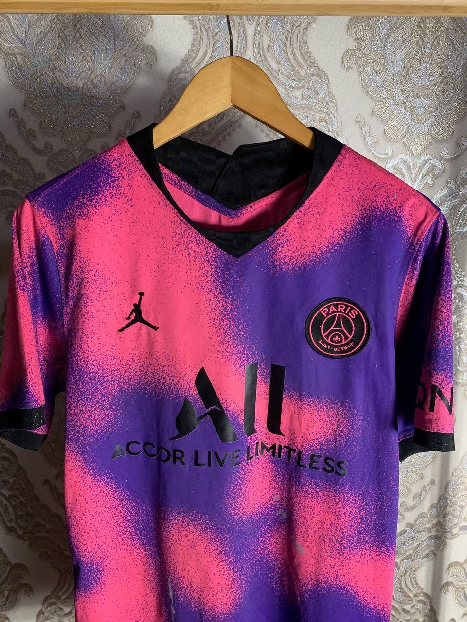 Nike VINTAGE NIKE JORDAN FC PSG PARIS FRANCE SOCCER JERSEY Y2K Size US L / EU 52-54 / 3 - 2 Thumbnail
