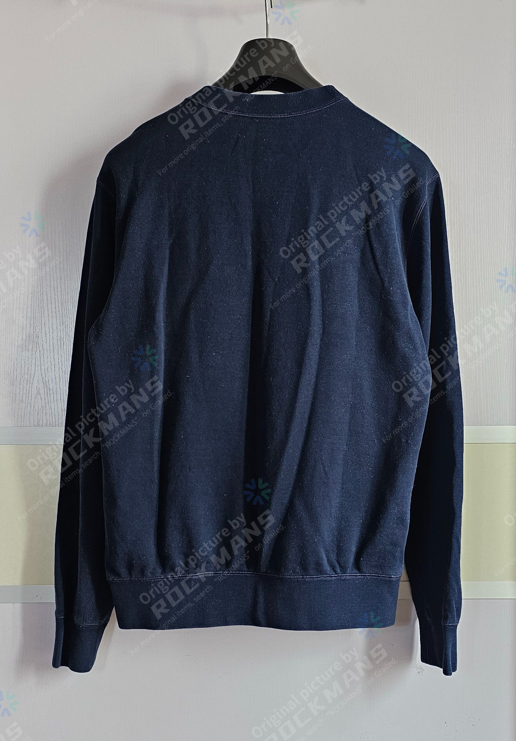 Dolce & Gabbana Dolce & Gabbana Navy Blue Oversized Sweatshirt Size 48 Size US M / EU 48-50 / 2 - 3 Thumbnail